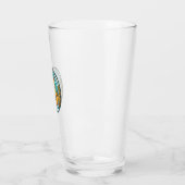 Wüstenmirage-Katze Katze-Mutter-Geschenkidee - Wüs Glas (Links)