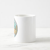 Wüstenmirage-Katze Katze-Mutter-Geschenkidee - Wüs Kaffeetasse (Mittel)
