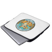Wüstenmirage-Katze Katze-Mutter-Geschenkidee - Wüs Laptopschutzhülle (Vorne Knopf)