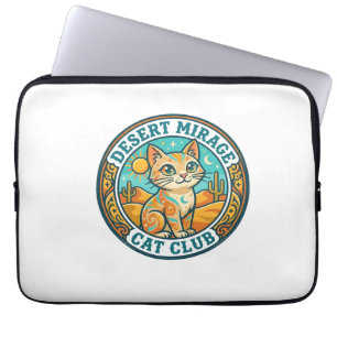 Wüstenmirage-Katze Katze-Mutter-Geschenkidee - Wüs Laptopschutzhülle