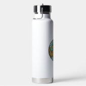 Wüstenmirage-Katze Katzenmutter-Geschenkidee - Wüs Trinkflasche (rechts)