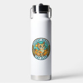 Wüstenmirage-Katze Katzenmutter-Geschenkidee - Wüs Trinkflasche (Vorderseite)