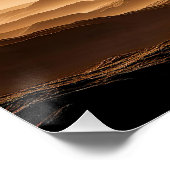 Wüstenmond eines Ringed Riesen Poster (Ecke)