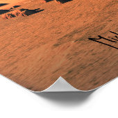 Wüstenmonde Poster (Ecke)