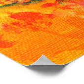 Wüstenmoonrise Poster (Ecke)