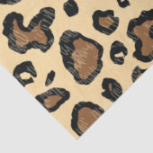 Wüstenmuster, Leopardenhautmuster Seidenpapier (Ausschnitt)