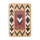 Wüstenmuster Südwesten Badematte (Vorderseite Vertikal)