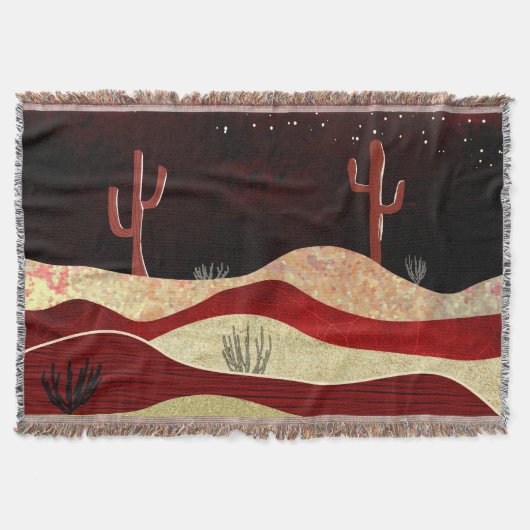 Wüstennacht Decke (Vorderseite)