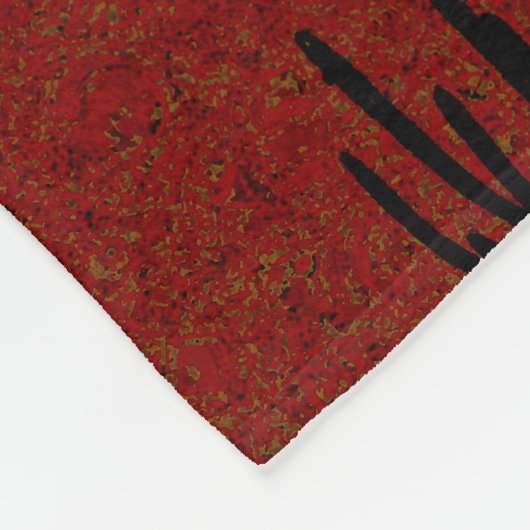 Wüstennacht Fleecedecke (Ecke)