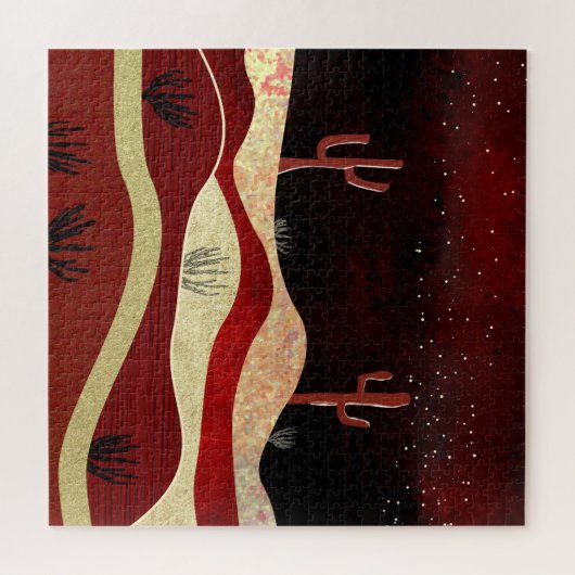 Wüstennacht Puzzle (Horizontal)