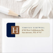 Wüstennacht | Sand Center Split Monogram (Insitu)