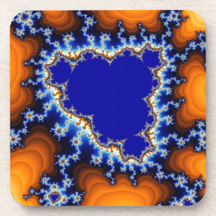 Wüstenoase aus dem Weltraum Abstrakt Untersetzer