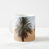 Wüstenoase: Sahara Palms Landschaft. Kaffeetasse (Vorderseite Links)