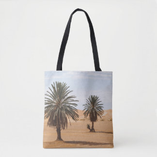 Wüstenoase: Sahara Palms Landschaft. Tasche