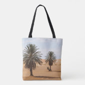 Wüstenoase: Sahara Palms Landschaft. Tasche (Rückseite)
