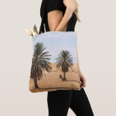 Wüstenoase: Sahara Palms Landschaft. Tasche (Von Nahem)