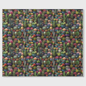 Wüstenpapier für Pflanze Geschenkpapier (Flach)