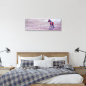 Wüstenpferd P8640 Leinwanddruck (Insitu (Schlafzimmer))