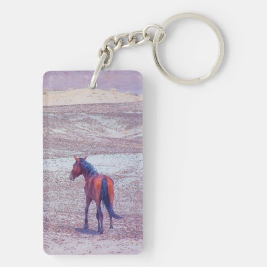 Wüstenpferd P8640 Schlüsselanhänger (Rückseite)