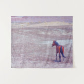 Wüstenpferd P8640 Wandteppich (Vorderseite (Horizontal))