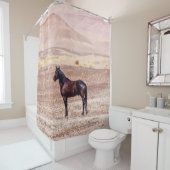 Wüstenpferd P8664 Duschvorhang (Beispiel)