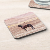 Wüstenpferd P8664 Getränkeuntersetzer (Linke Seite)