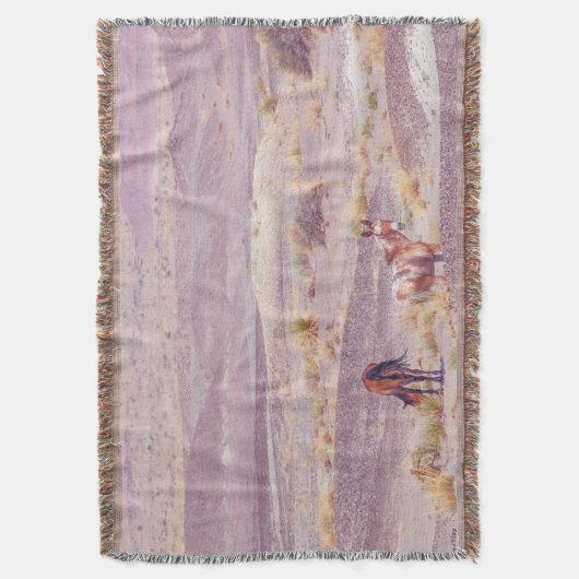 Wüstenpferde P8639 Decke (Vorderseite Vertikal)