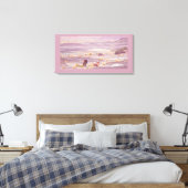 Wüstenpferde P8639 Leinwanddruck (Insitu (Schlafzimmer))