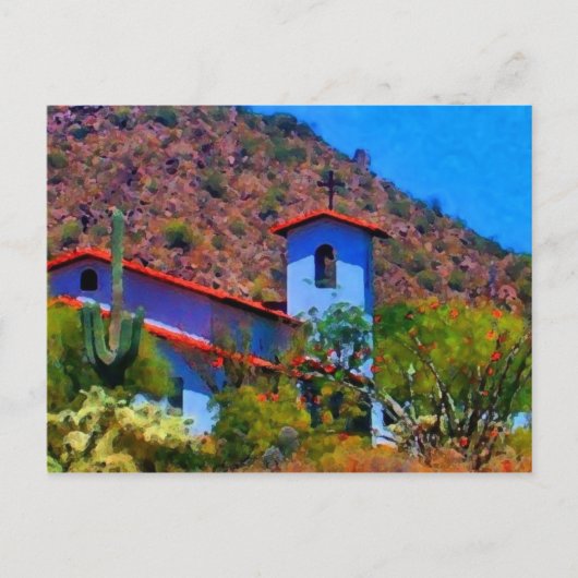 Wüstenpostkarte Postkarte (Vorderseite)