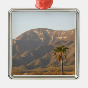 Wüstenranch-Landschaft in der Nähe von Monterey, M Ornament Aus Metall