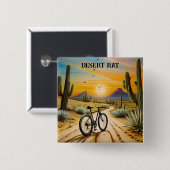 Wüstenrat, kundenspezifisch button (Vorne & Hinten)