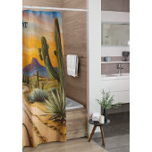 Wüstenrat, kundenspezifisch duschvorhang