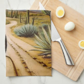 Wüstenrat, kundenspezifisch geschirrtuch (Viertel Falte)