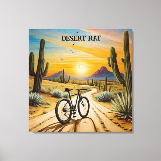 Wüstenrat, kundenspezifisch leinwanddruck (Vorderseite)