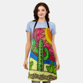 Wüstenriesen-Schürze Schürze (Getragen)