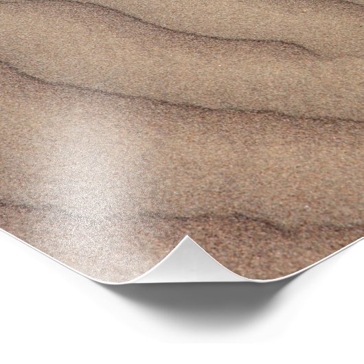 Wüstenrippel Fotodruck (Ecke)