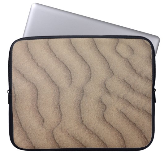 Wüstenrippel Laptopschutzhülle (Vorderseite)
