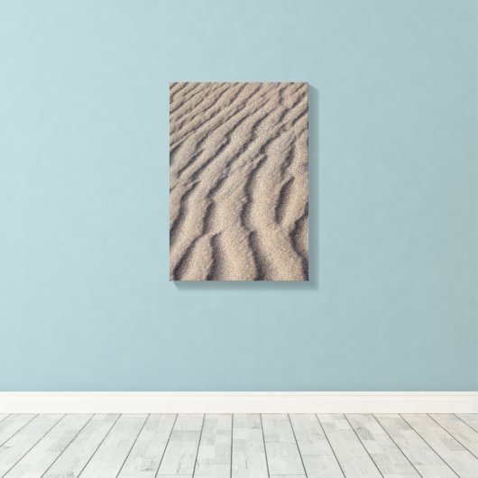 Wüstenrippel Leinwanddruck (Insitu (Holzboden))