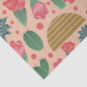 Wüstenrosa Seidenpapier (Detail)