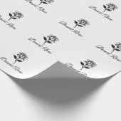 Wüstenrose Geschenkpapier (Ecke)