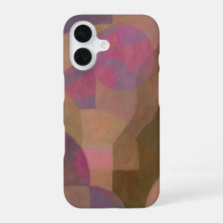 Wüstenrosenbögen – Warme abstrakte Geometrie iPhone 16 Hülle