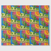 Wüstenrost Geschenkpapier (Flach)