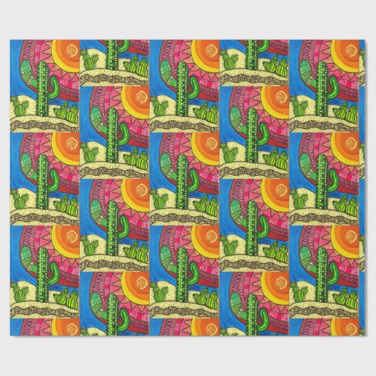 Wüstenrost Geschenkpapier (Flach)