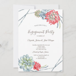 Wüstenrote Sukkulturen Einladung