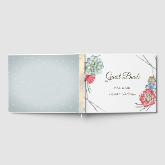 Wüstenrote Sukkulturen Gästebuch (Voll)