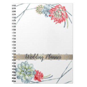 Wüstenrote Sukkulturen Notizblock