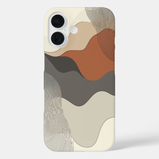 Wüstenschichten Case-Mate iPhone Hülle (Rückseite)