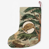 Wüstenschildkröte in der natürlicher kleiner weihnachtsstrumpf (Rückseite)