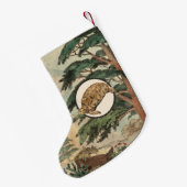 Wüstenschildkröte in der natürlicher kleiner weihnachtsstrumpf (Rückseite (Hängend))