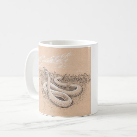 Wüstenschlange Kaffeetasse (Vorderseite Links)